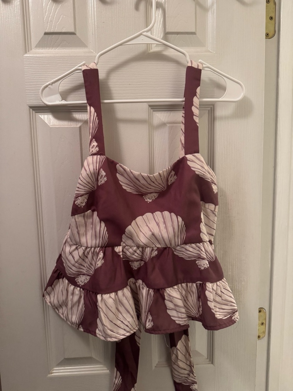 Material Girl Brown Linen two piece set